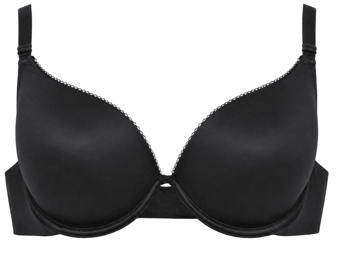 Lingerie — black smooth bra