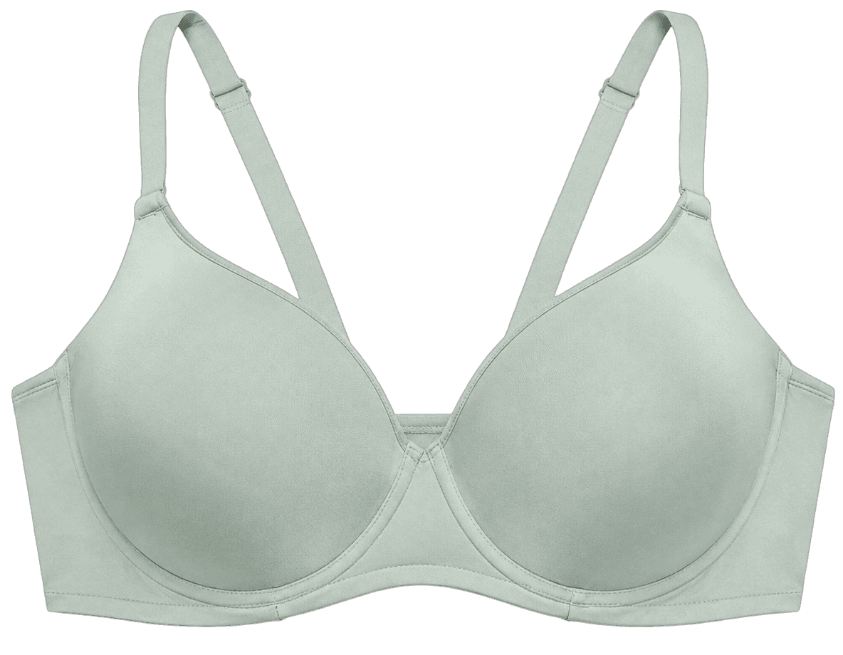 Sage smooth molded bra